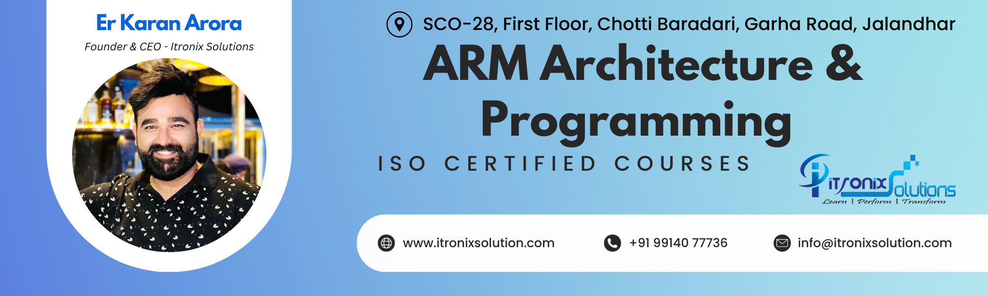 Best ARM Architecture & Programming Course Training in Jalandhar