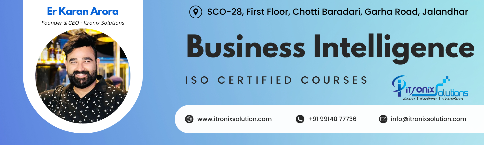 Best Business Intelligence Course Training in Jalandhar