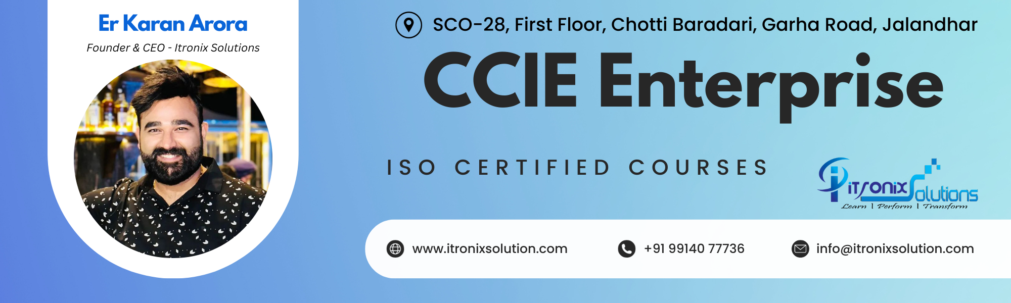 Best CCIE Enterprise Course Training in Jalandhar