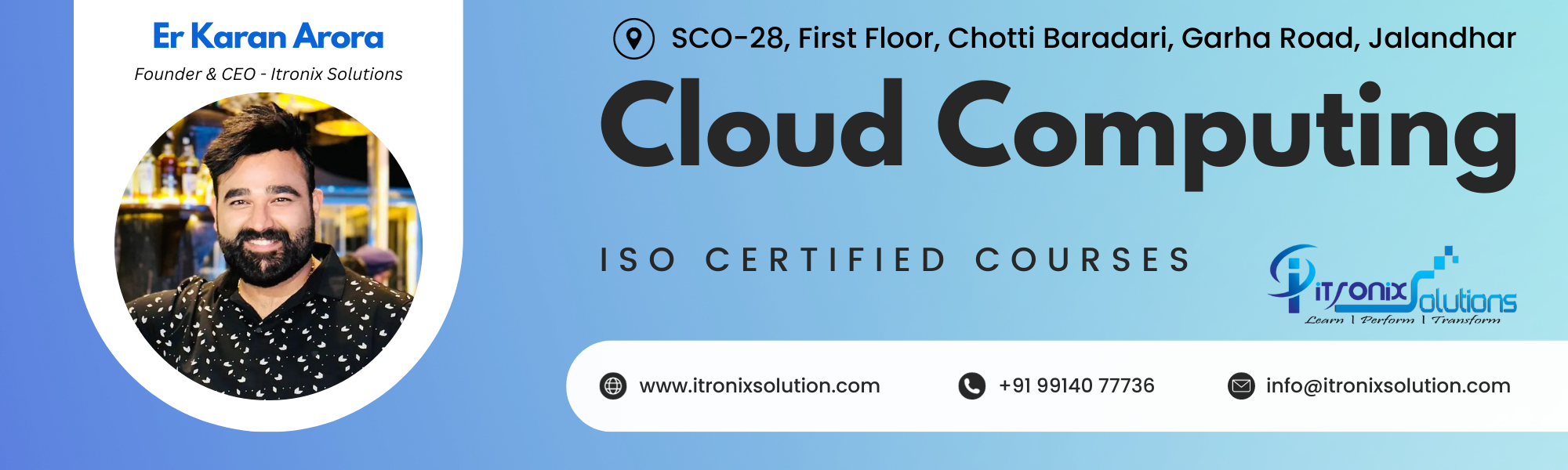 Best Cloud Computing Course Training in Jalandhar