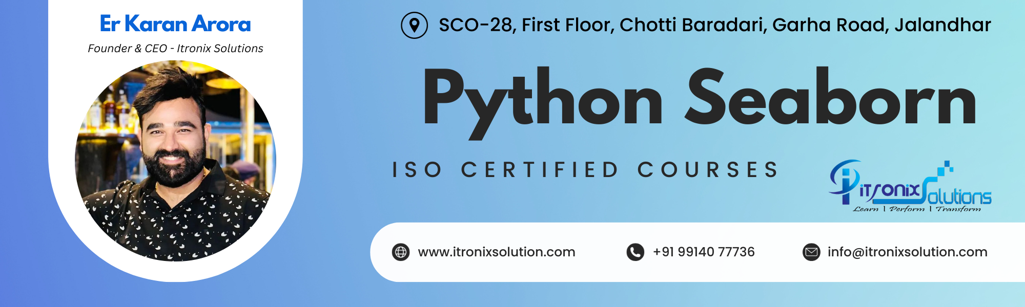 Best Python Seaborn Course Training in Jalandhar