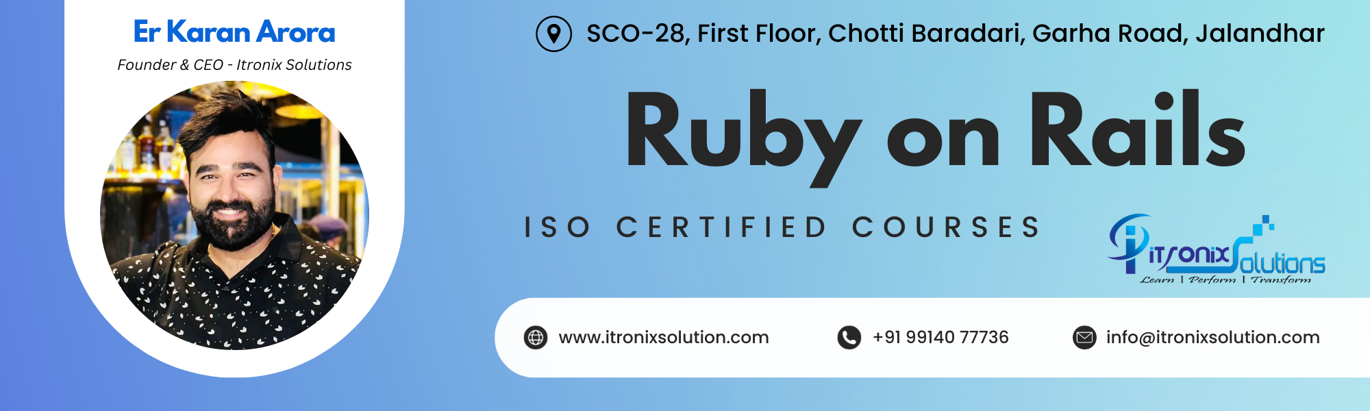 Best Ruby on Rails Course Training in Jalandhar
